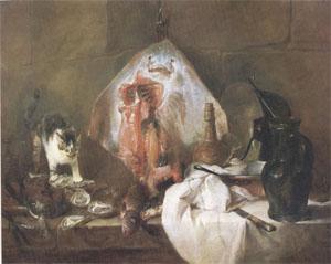 Jean Baptiste Simeon Chardin The Ray (mk05) Norge oil painting art